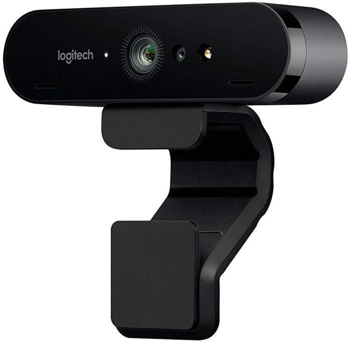 Logitech BRIO - Ultra HD Webcam für Video-Konferenzen Aufnehmen und Streamen